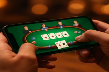 মোবাইল-সামঞ্জস্যপূর্ণ ক্যাসিনো ইন্টারফেসের একটি উদাহরণ